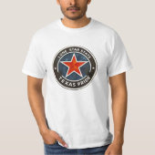T-shirt Lone Star State Texas Houston San Antonio Dallas (Devant)