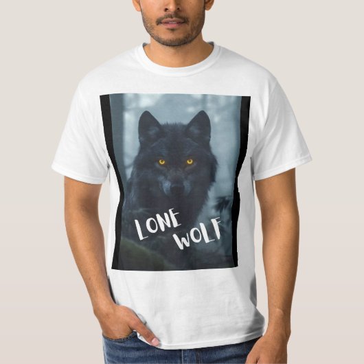 T-shirt (lone wolf design) (Voorkant)