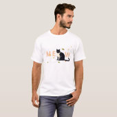 T-shirt Lonely Road L'histoire cachée d'un chat abandonné (Devant entier)