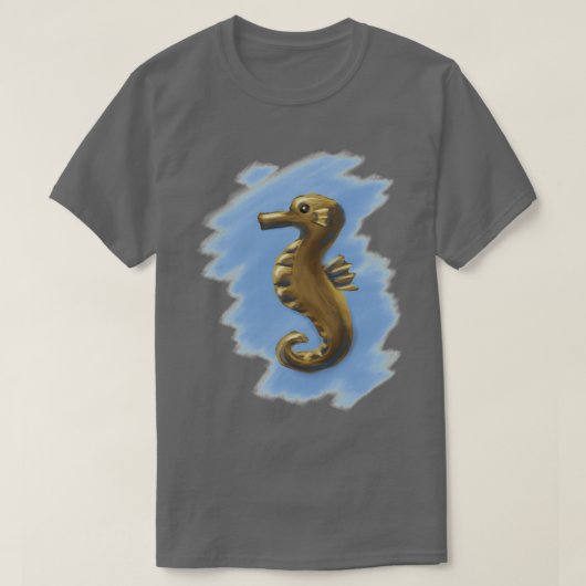T-shirt Lonely Seahorse (Design devant)