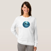 T-shirt long baleine à bosse (Devant entier)