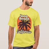 T-shirt Long Beach California (Devant)