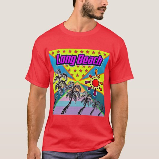 T-shirt Long Beach Freedom (Devant)