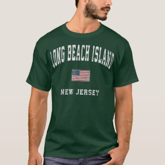 T-shirt Long Beach Island New Jersey NJ Amérique Vintage