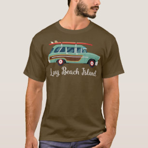 T-shirt Long Beach Island, NJ Retro Graphic LBI