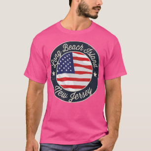 T-shirt Long Beach Island - Patriotic New Jersey Souvenir