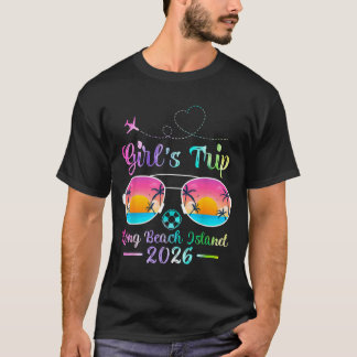 T-shirt Long Beach Island Voyage entre filles 2026 Été
