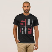 T-shirt Long Beach Surf (Devant entier)