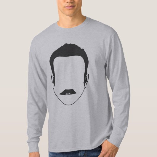 T-shirt Long classique de douille (Devant)
