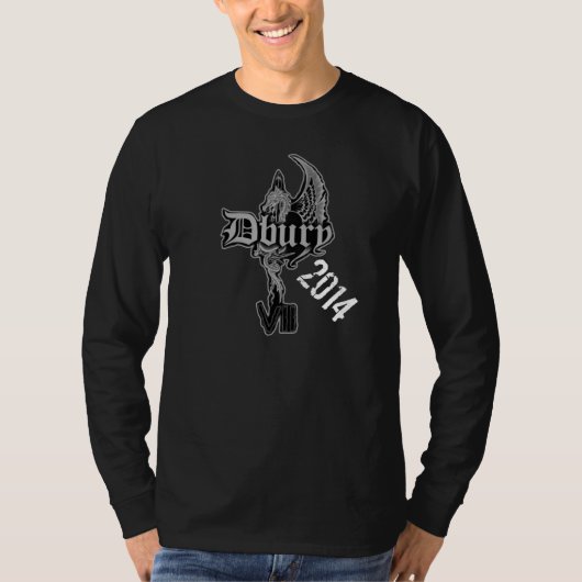 T-shirt Long concert 2014 T gainé de Dbury VII (Devant)