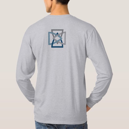 T-shirt Long des hommes de TMP gainé (Dos)