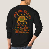 T-shirt Long des hommes gainé (Dos)