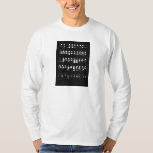 T-shirt Long dessus de la douille des hommes urbains frais