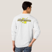 T-shirt Long-douille de Collier-Bruit d'ATTRIBUTION (Dos entier)