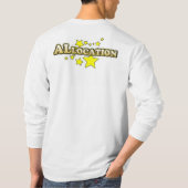 T-shirt Long-douille de Collier-Bruit d'ATTRIBUTION (Dos)