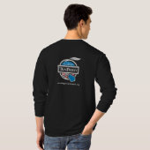 T-shirt Long-douille T - noir de GTPI (Dos entier)