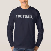 T-shirt long-duvet de football (sur mesure) (Devant)