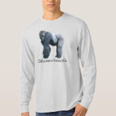 T-shirt long Gorilla Silverback (Devant)