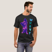 T-shirt Long Haired Chihuahua Whut (Devant entier)