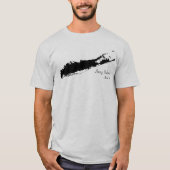 T-shirt Long Island de New York (Devant)