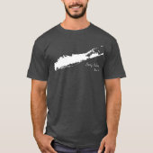T-shirt Long Island New York (Devant)