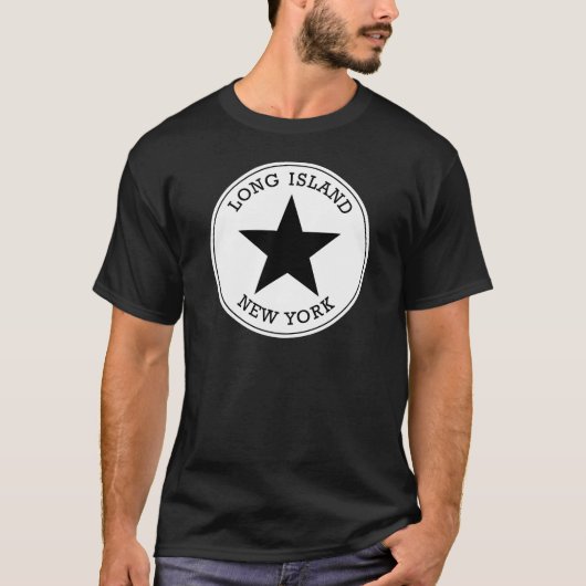 T-shirt Long Island New York (Devant)