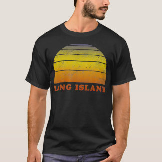 T-shirt Long Island Retro Vintage les années 70 Surf Throw