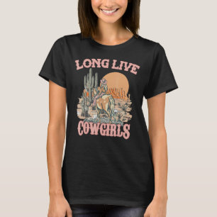 T-shirt Long Live Howdy Rodeo Western Country Southern Cow