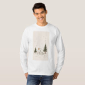 T-shirt long manches Cabine hiver (Devant entier)