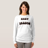 T-shirt long manches de saison, confortable (Devant entier)