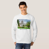 T-shirt long manches du Missouri Capitol (Devant entier)