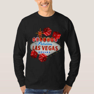 T-shirt long manches Lucky Las Vegas
