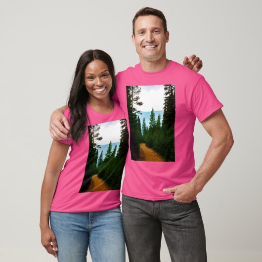T-shirt Long Mountain Trail (Unisexe)