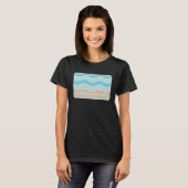 T-shirt Long Point Key Florida Retro FL Waves Beach Souven (Devant entier)