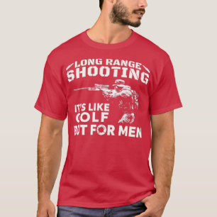 T-shirt Long Range Tirant Son Comme Golf Mais Pour