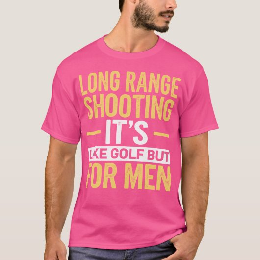 T-shirt Long Range Tirant Son Comme Golf Mais Pour Les Hom (Devant)