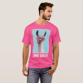 T-shirt Long Sheep Funny Animal funny (Devant entier)
