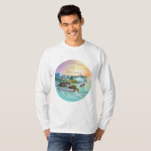 T-shirt Long Sleched Tee - avec le logo national de KCC (Devant entier)