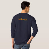 T-shirt Long-Sleeve (logo seulement) (Dos entier)
