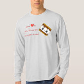 T-shirt Long Sleeve S'mores (Devant)