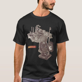 T-shirt long spin noir