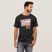 T-shirt Long temps de l'amour JDM ! (Devant entier)