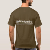T-shirt Long terminal T de douille (Dos)