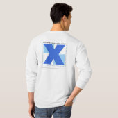 T-shirt long xira de douille (Dos entier)