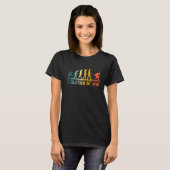 T-shirt Longboard Vintage Évolution Homme de Longboard (Devant entier)