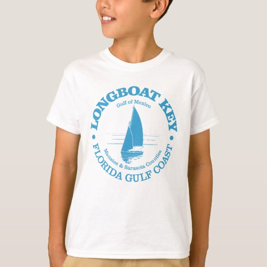 T-shirt Longboat Key (voilier) (Devant)