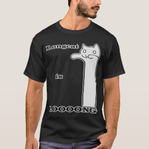 T-shirt Longcat est long