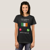 T-shirt Longford Appelle Et Je Dois Aller En Irlande (Devant entier)