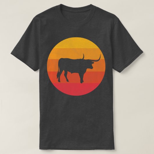 T-shirt Longhorn (Design devant)