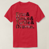 T-shirt L'onglet Entourage (Design devant)